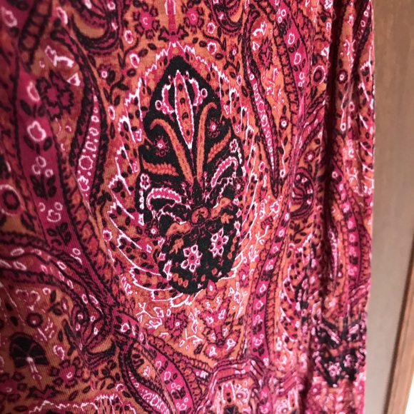 Boho cotton maxi with slit on side💕 - Picture 2 of 3